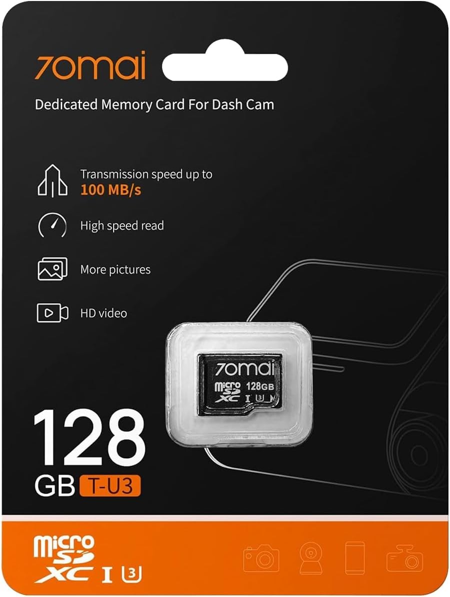70mai scheda microSD 128GB per dash cam