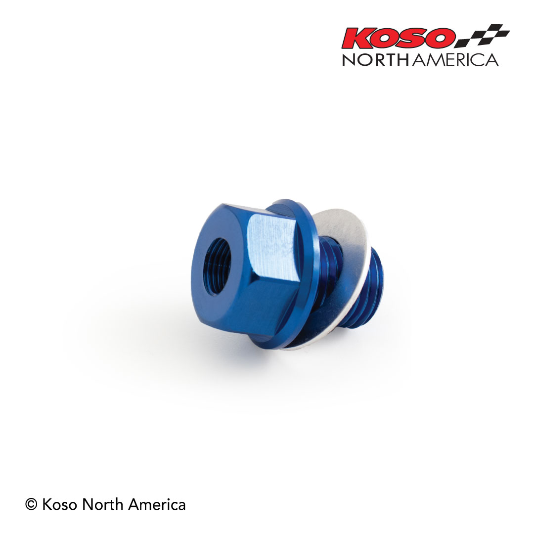 Koso Oil Drain adattatore tappo olio senza sensore