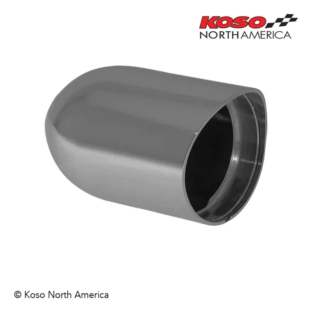 Koso Bullet guscio cromato tachimetro contachilometri