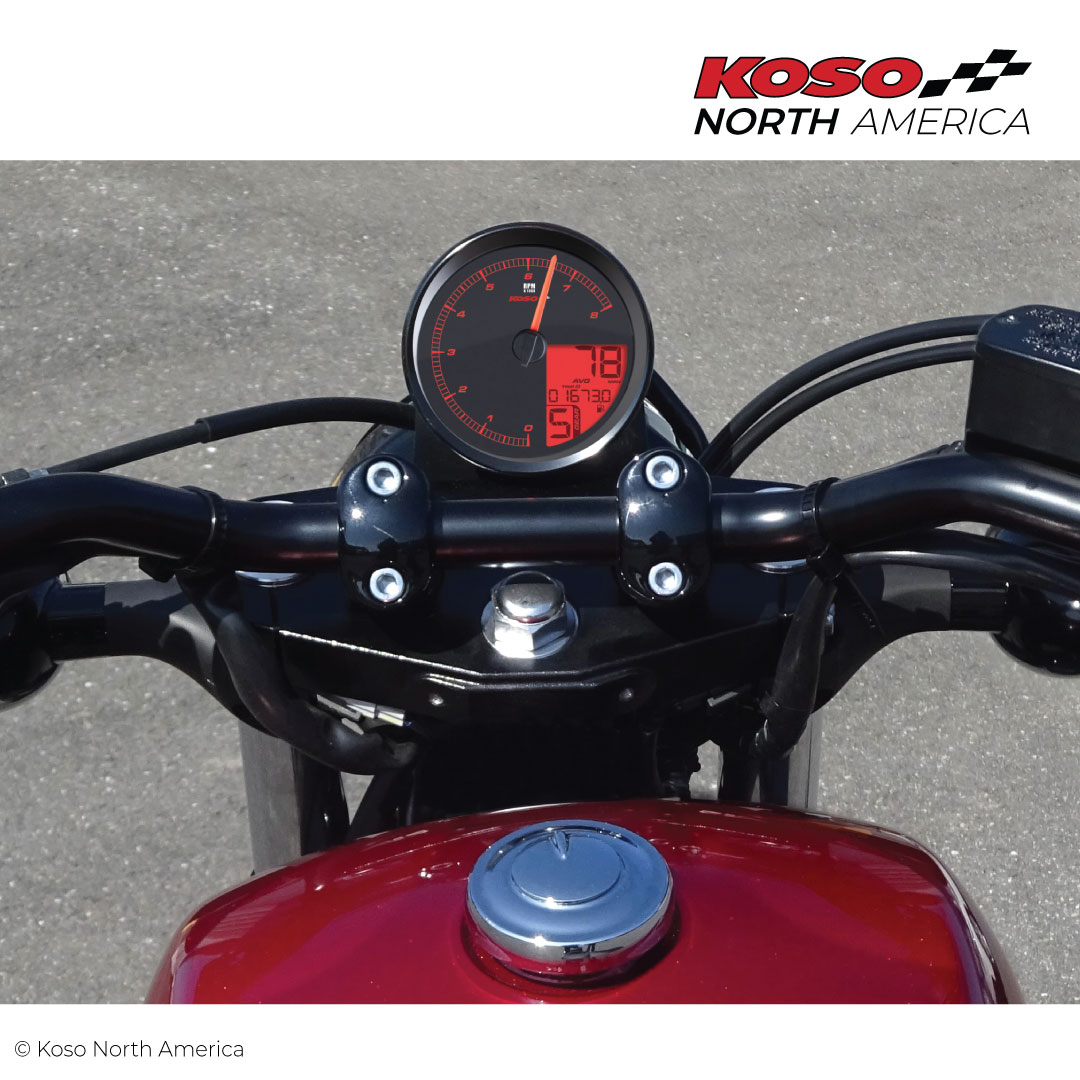 Koso TNT-B strumento multifunzione Yamaha Bolt nero