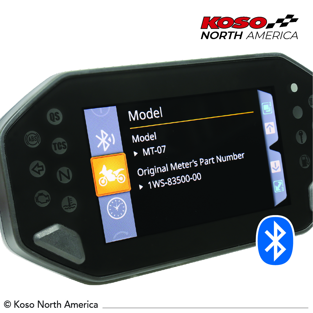 Koso RX-4 strumento TFT moto per Yamaha MT-07