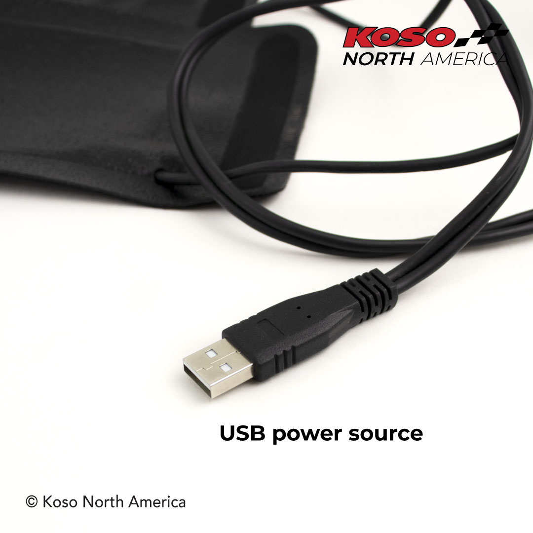 Koso Fasce Riscaldate USB 5V Universali Moto
