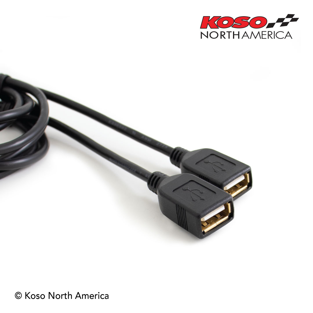 Koso Quick Charge adattatore doppia USB per moto