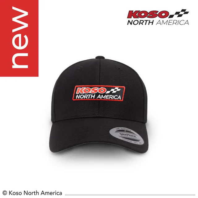 Koso YP Classic cappellino snapback nero logo cucito
