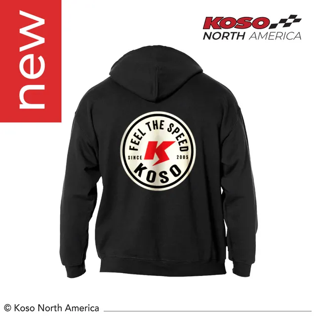 Koso Feel The Speed Felpa Cappuccio Vintage
