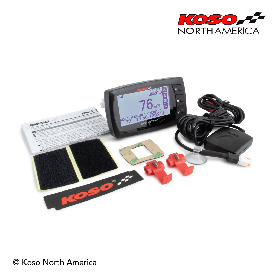 Koso GPS Lap Timer Cronometro 200 Giri