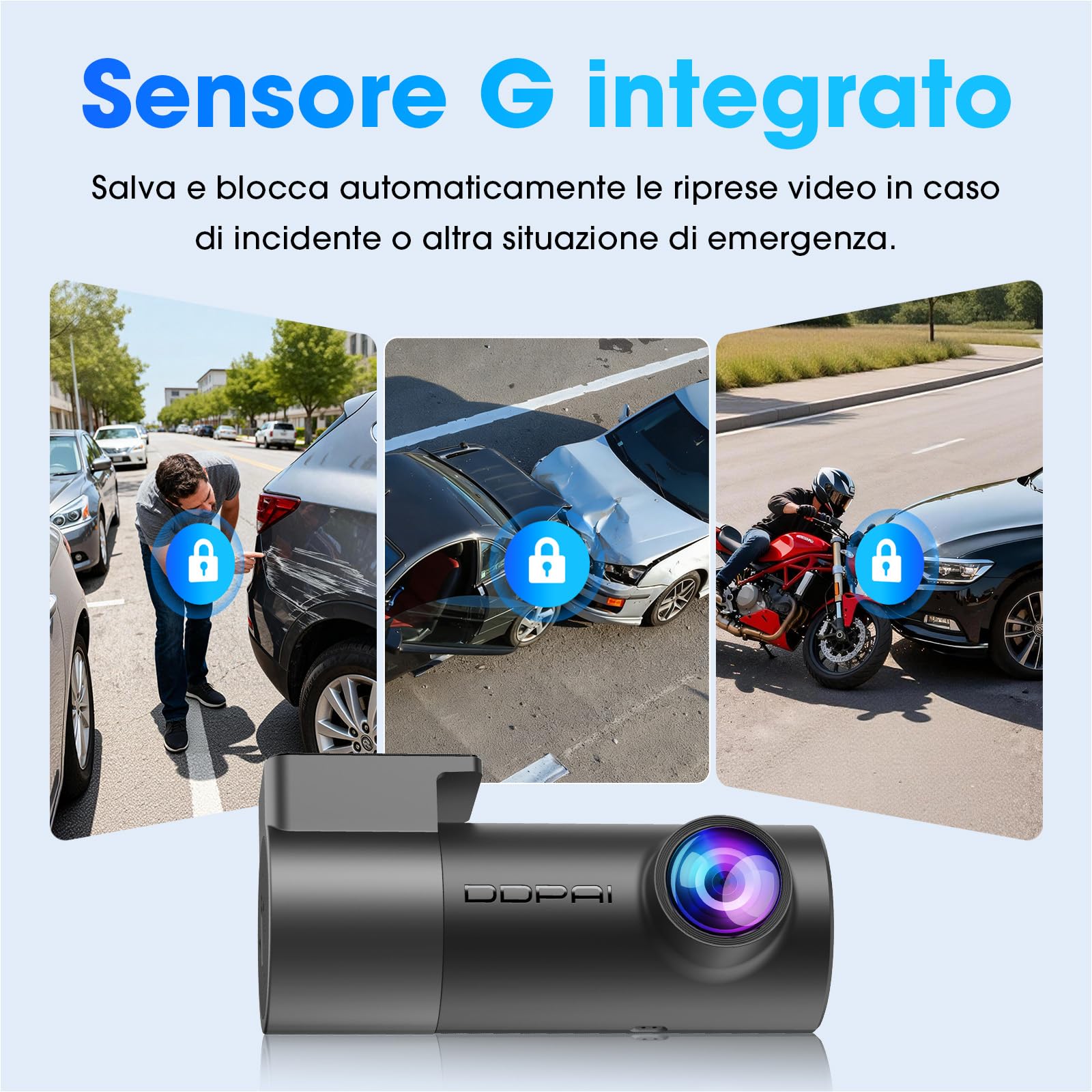 DDPAI Serie Mini Mini Pro dash cam 4K SD 64GB