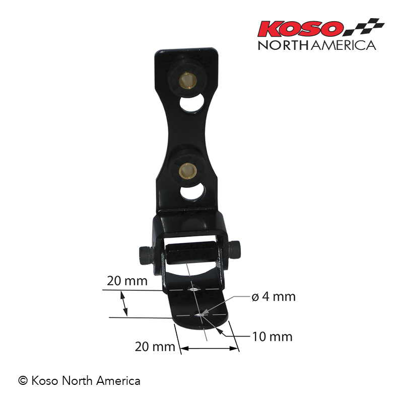 Koso DB-02 staffa supporto contachilometri DB-02 DB-02R