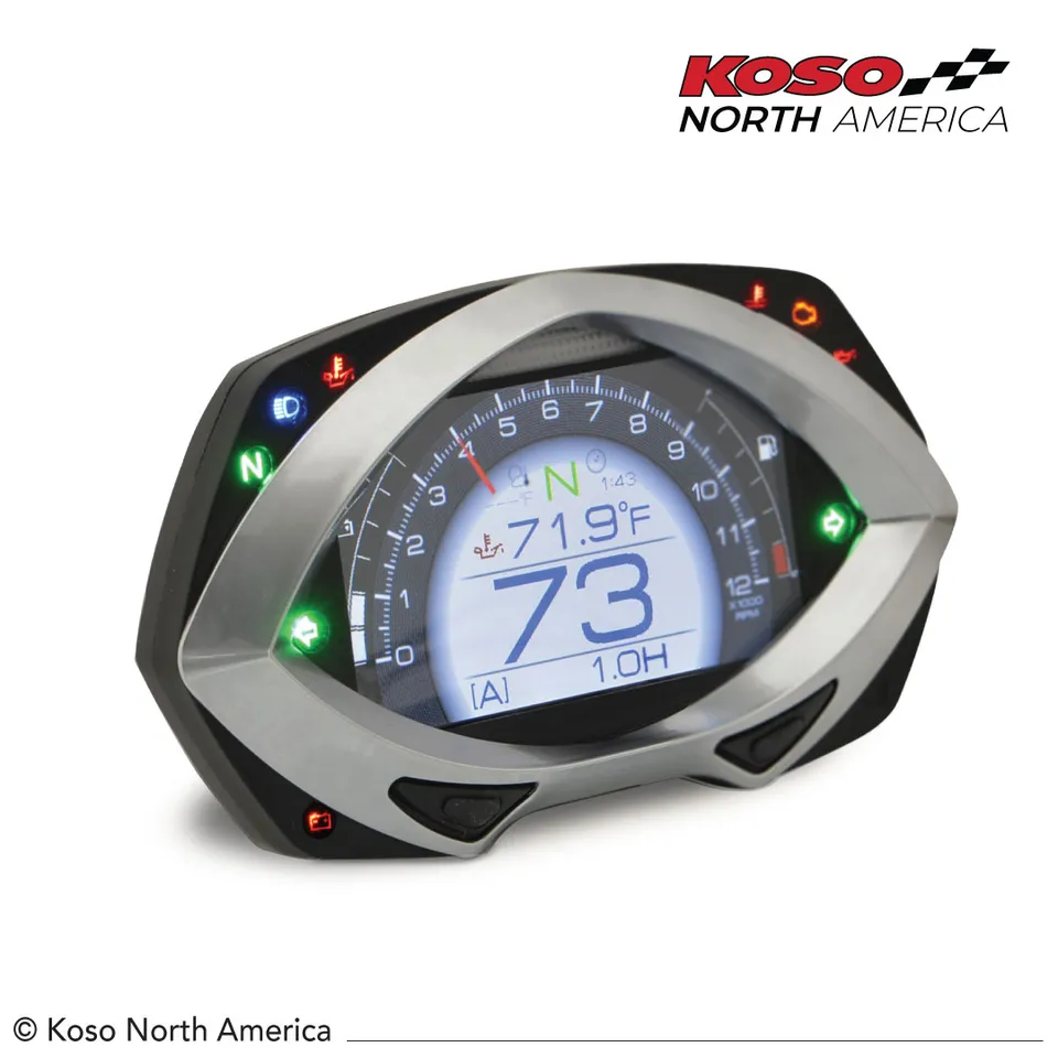 Koso RXF contachilometri multifunzione TFT universale