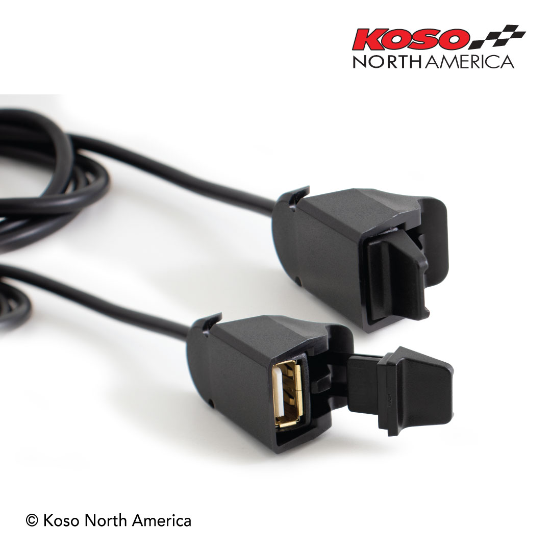 Koso Quick Charge adattatore doppia USB per moto