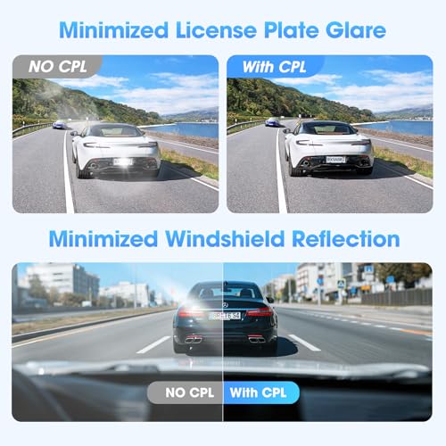 DDPAI Z60 filtro CPL dashcam antiriflesso