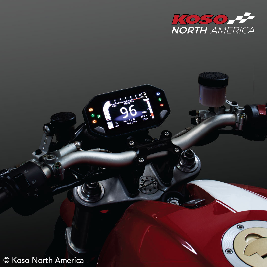 Koso RX-4 contachilometri TFT Bluetooth universale