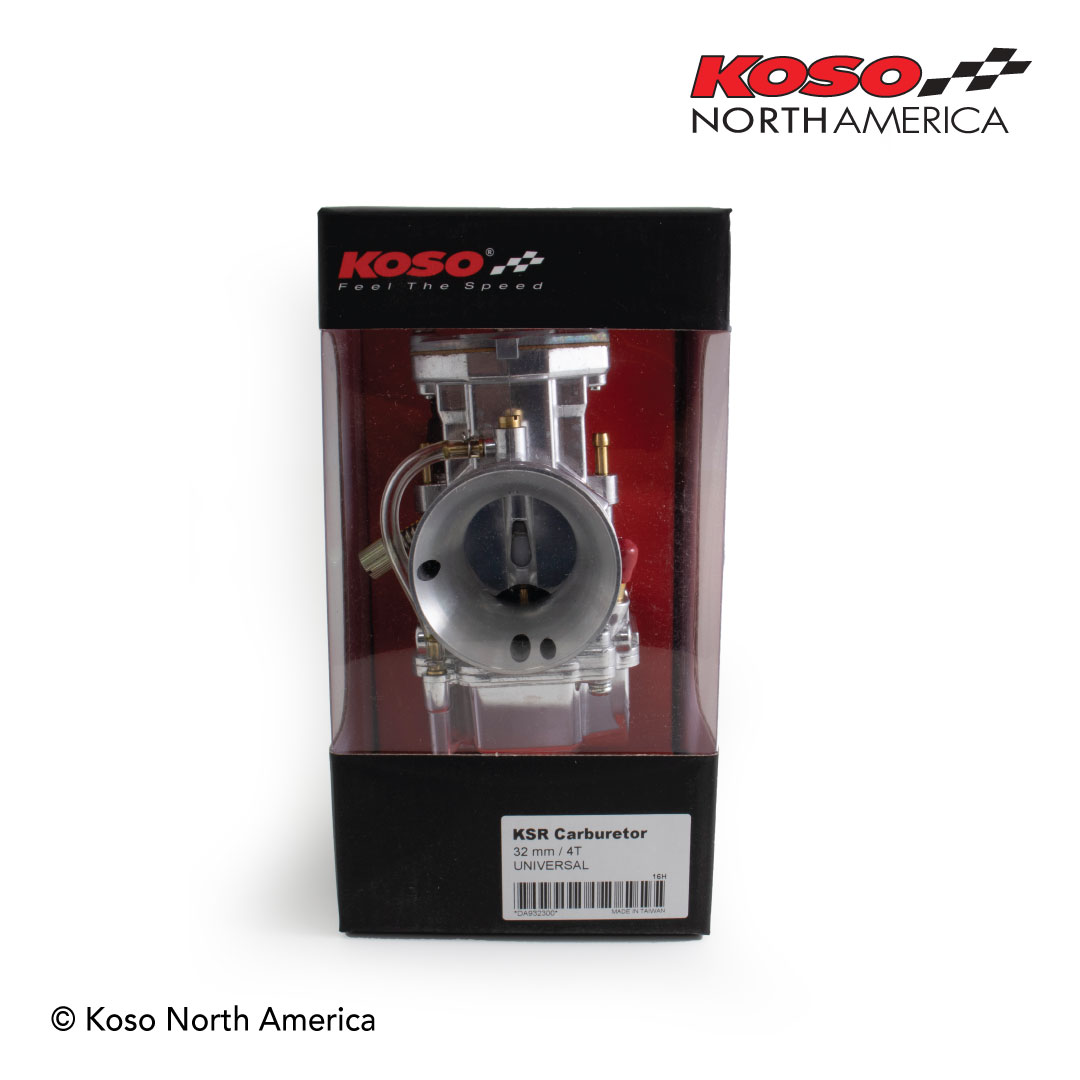 Koso KSR 32mm carburatore valvola semi-flat