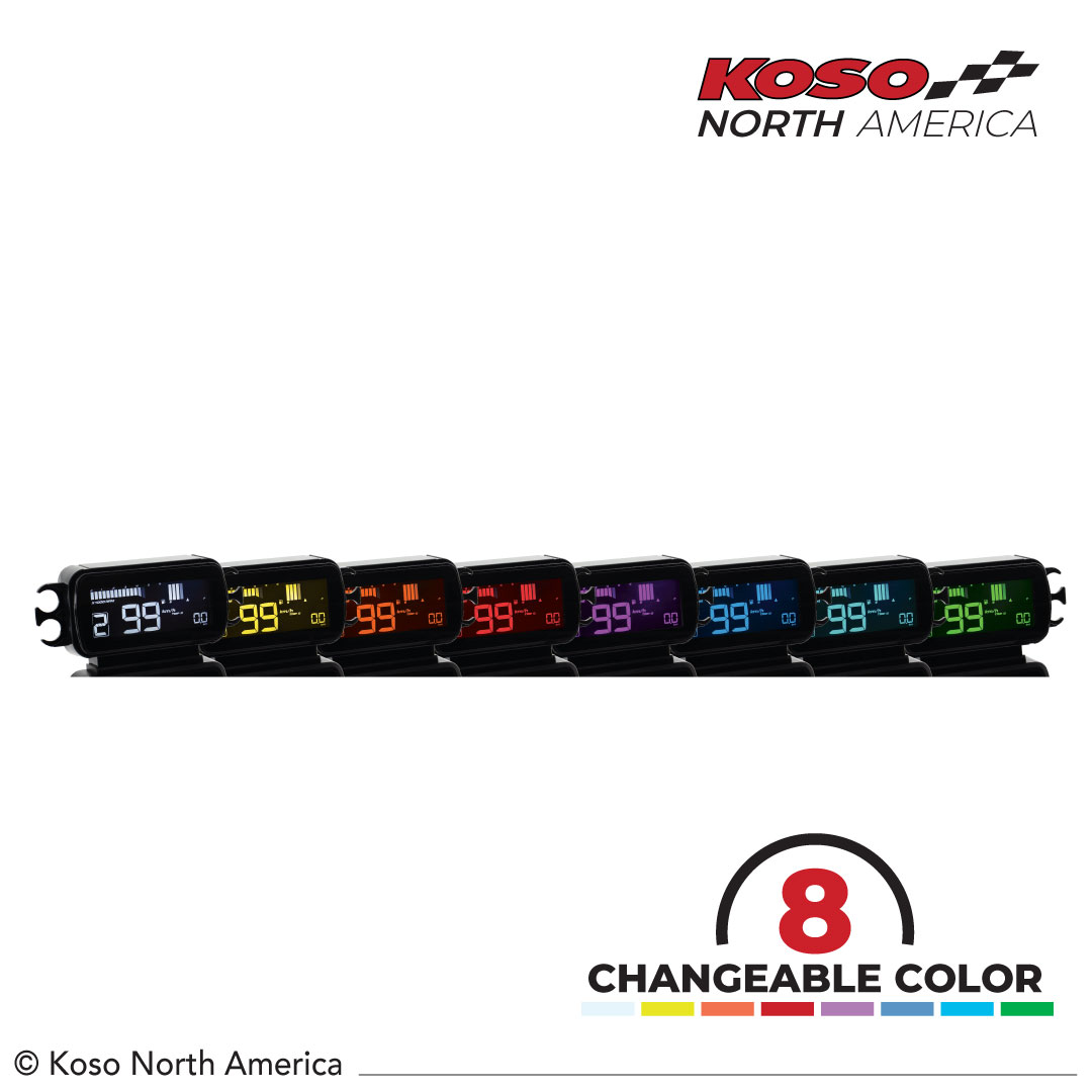 Koso D2 strumento multifunzione Harley Baggers 2014-2023