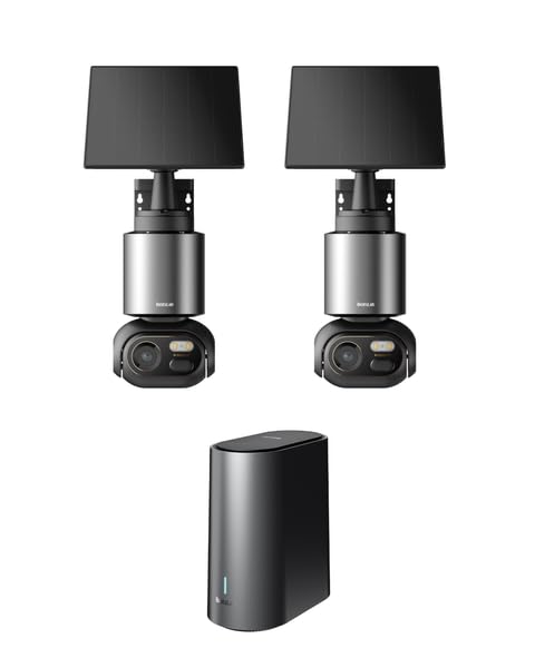 Botslab H200 telecamera sorveglianza 4K kit 2 solare 32GB