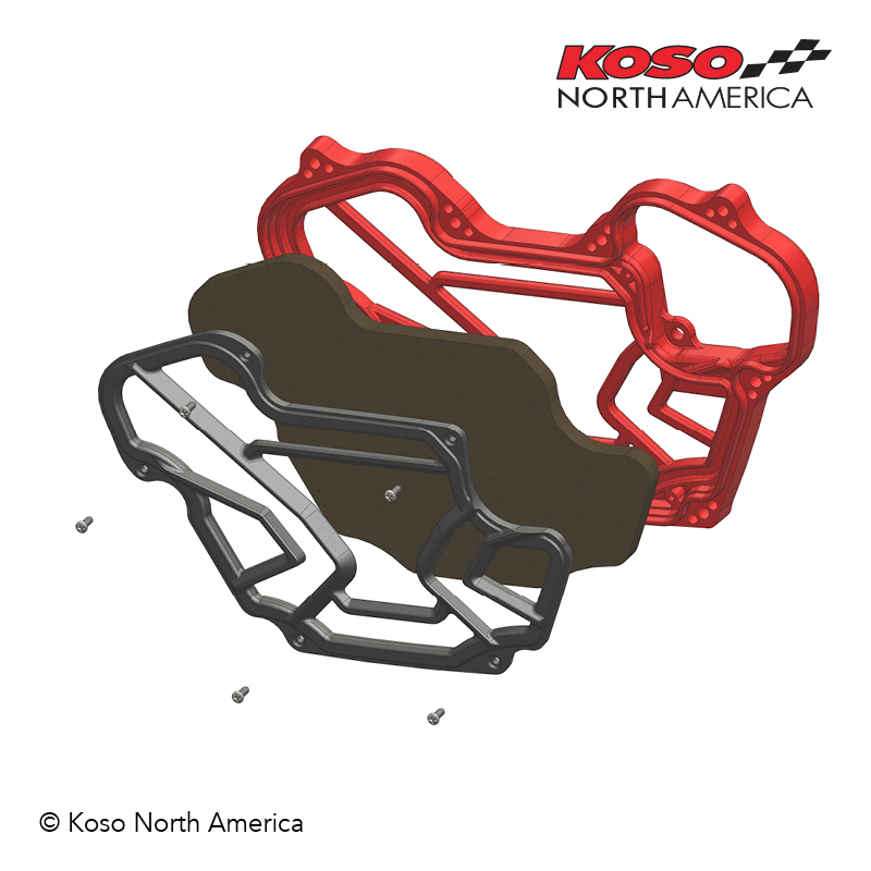Koso Hurricane filtro aria racing in spugna per Honda Grom