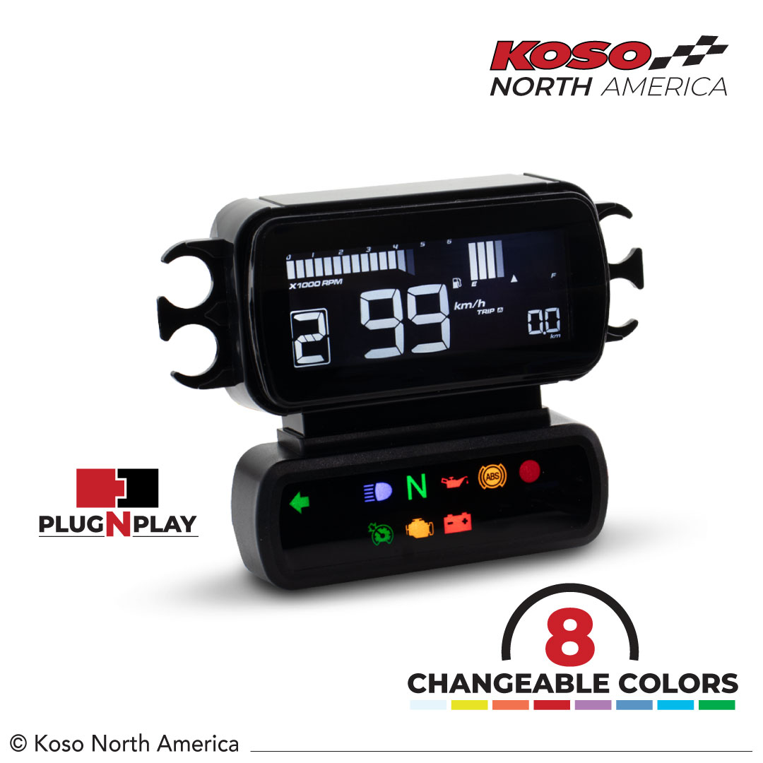 Koso D2 strumento multifunzione Harley-Davidson CAN-Bus