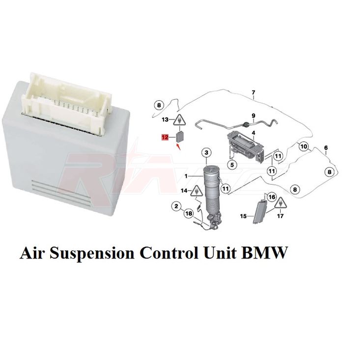 RIATEC MOD8861 Centralina Sospensioni Moto 12V