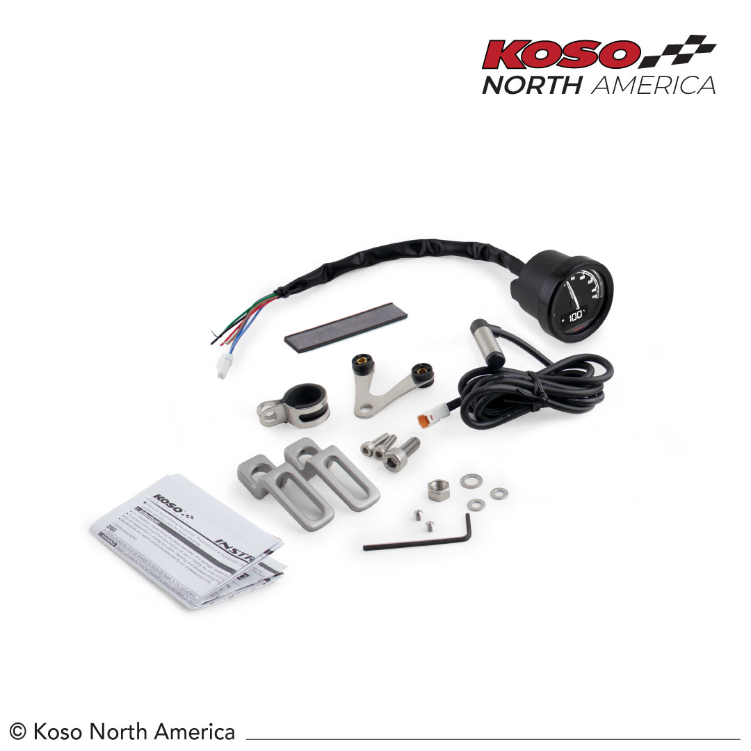 Koso TNT-05S D48 tachimetro LCD 7 colori compatto