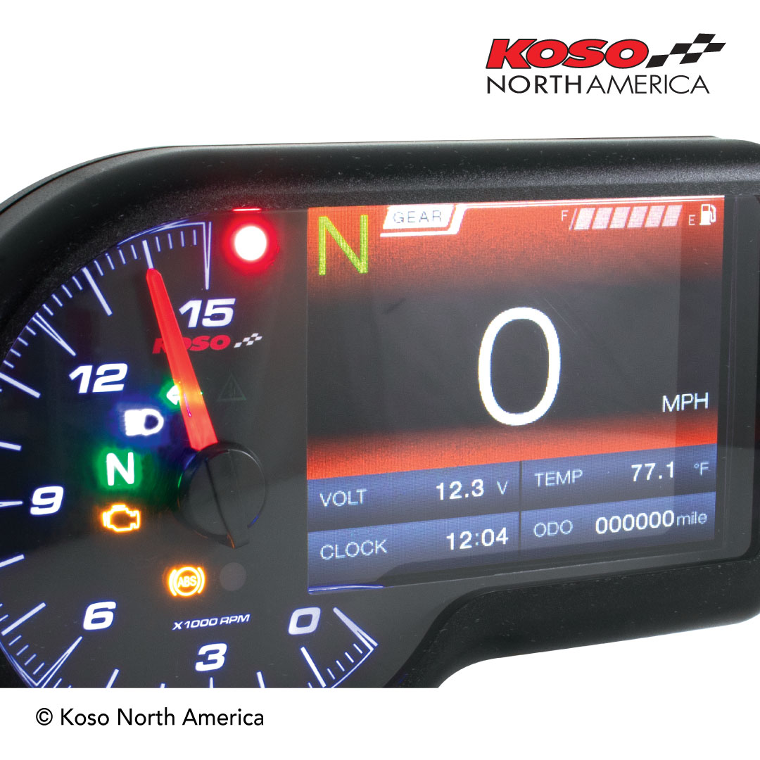 Koso RX-3 contachilometri multifunzione TFT universale