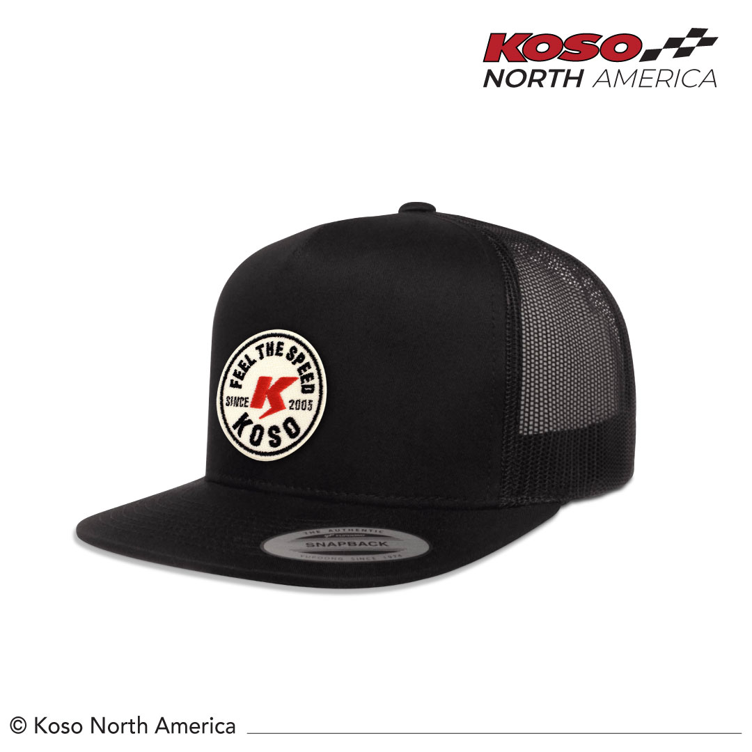 Koso Feel The Speed cappellino trucker nero