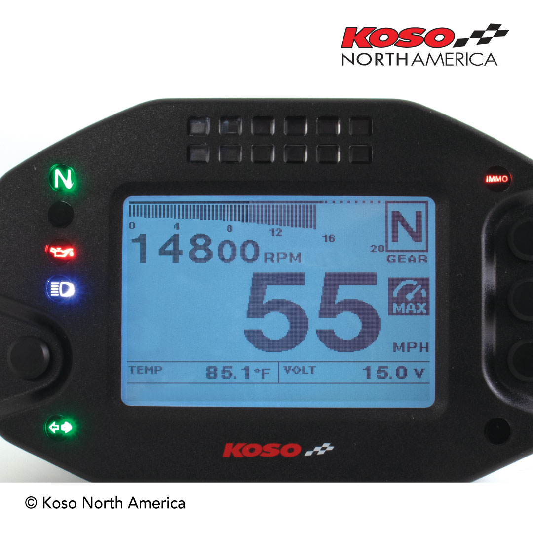 Koso RS-2 strumento multifunzione con data logger