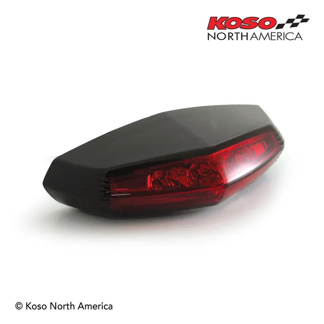 Koso GT-01 Fanalino Posteriore LED Rosso Halo