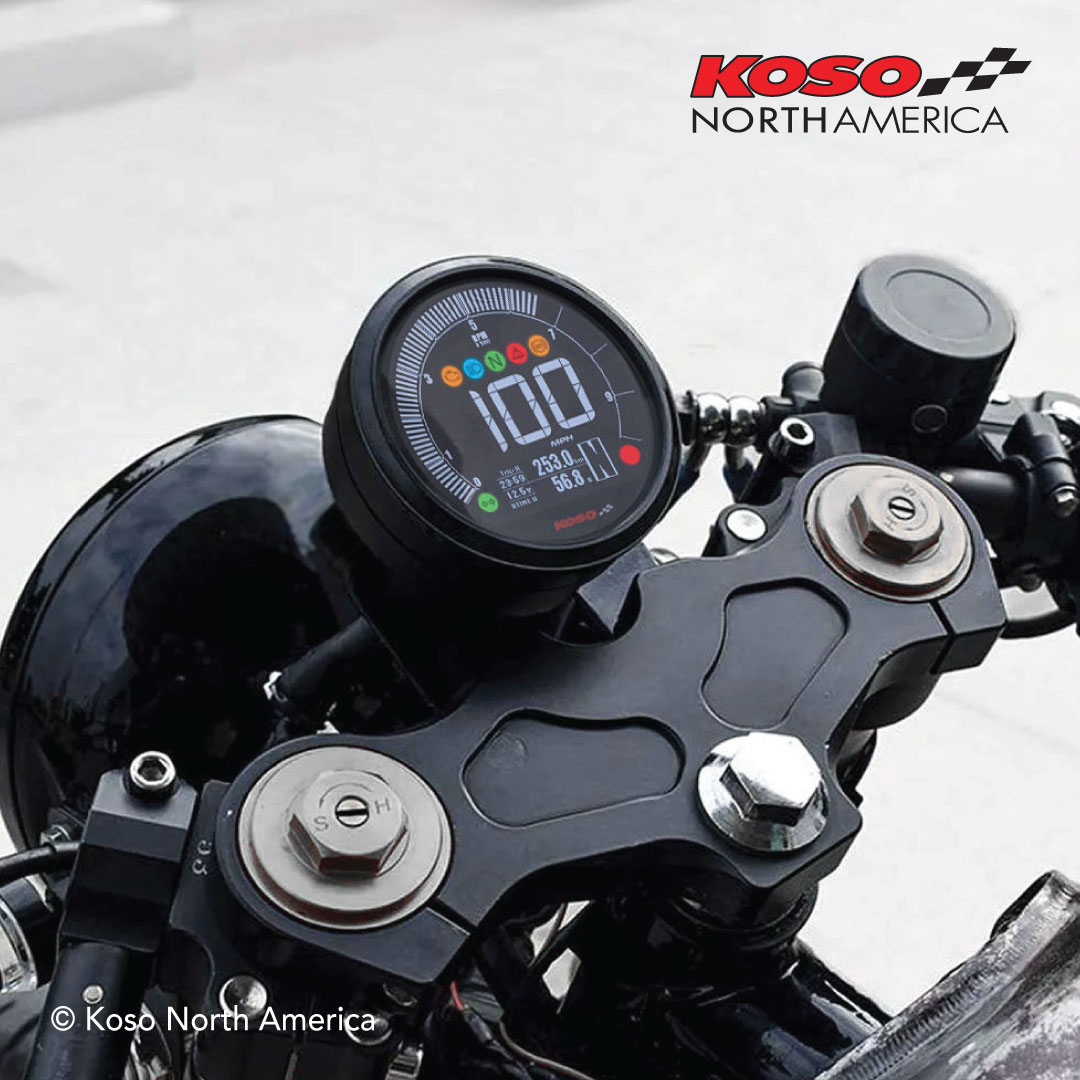 Koso DL-04 Contachilometri Multifunzione Universale LCD