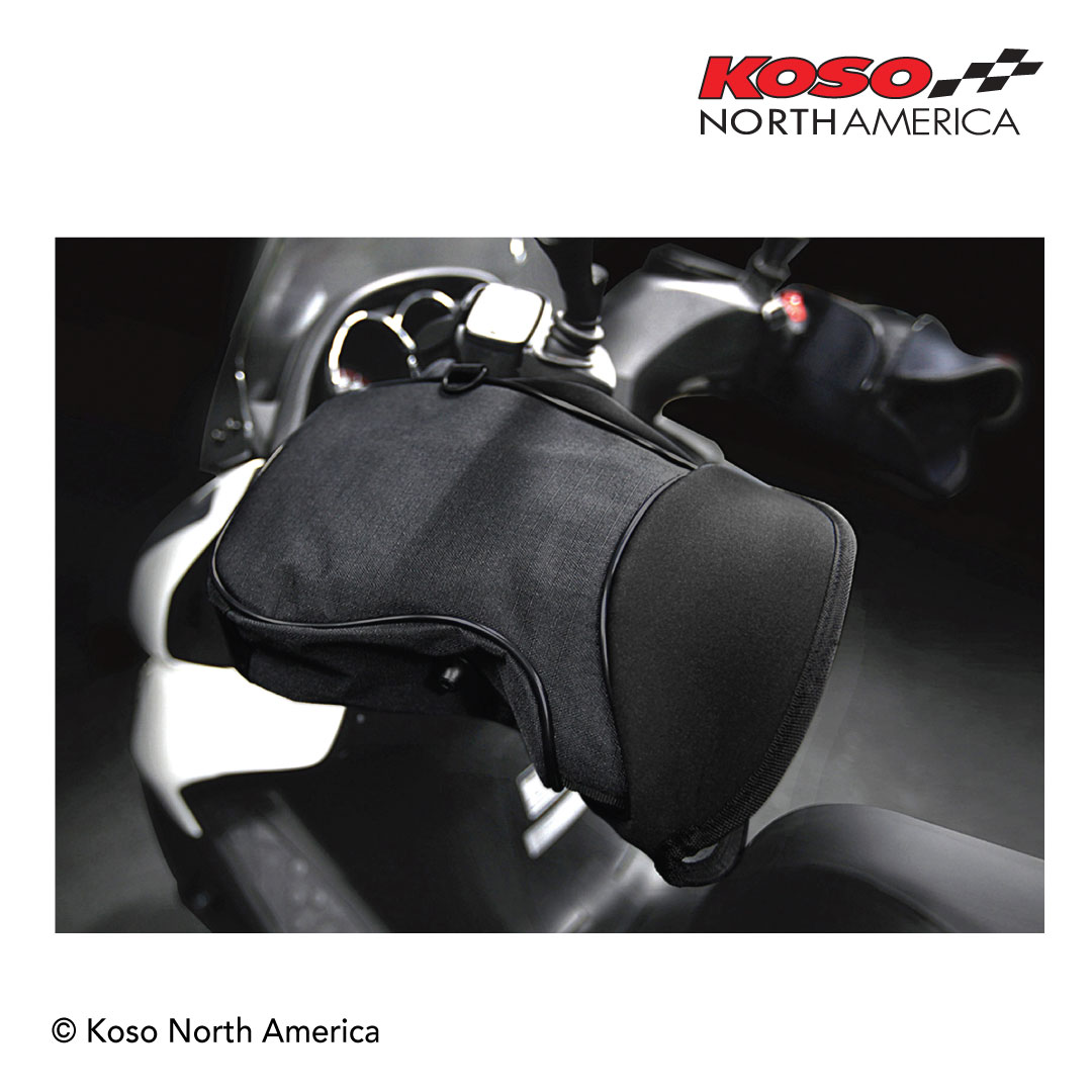 Koso guanti riscaldati impermeabili invernali moto