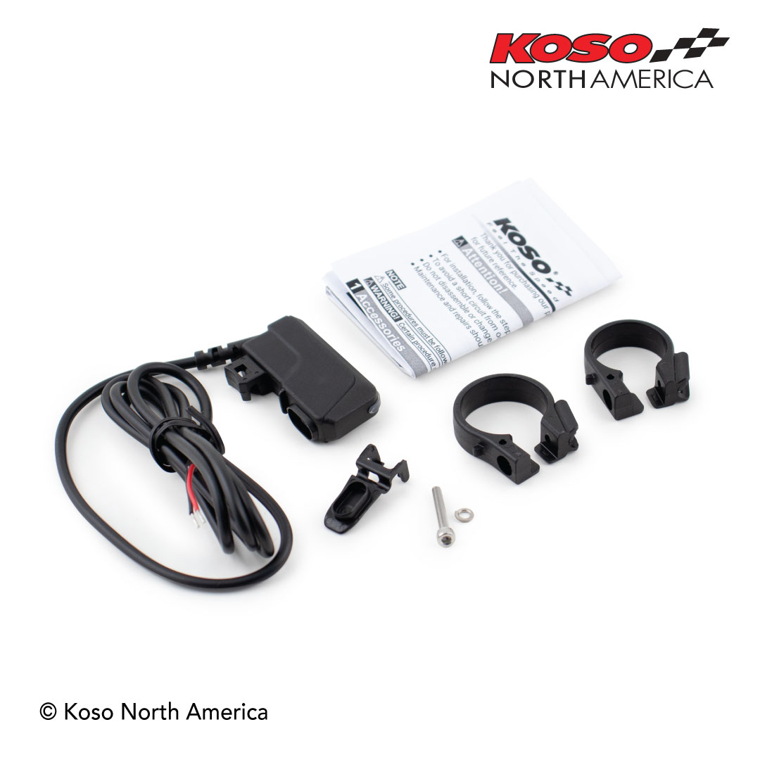 Koso Type C Charger caricatore USB moto USB-C