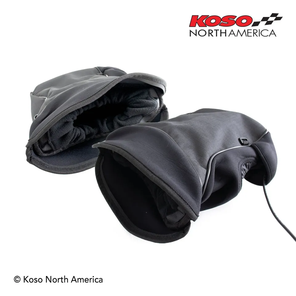 Koso guanti riscaldati impermeabili invernali moto