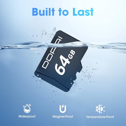 DDPAI Scheda microSD 64GB A1 U3 V30 per dashcam 4K