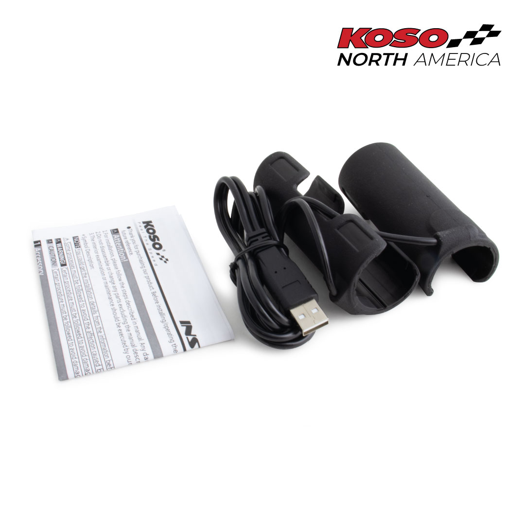 Koso X-Claws manopole riscaldate clip-on USB 5V