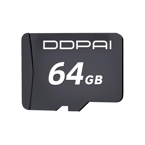 DDPAI Scheda microSD 64GB A1 U3 V30 per dashcam 4K