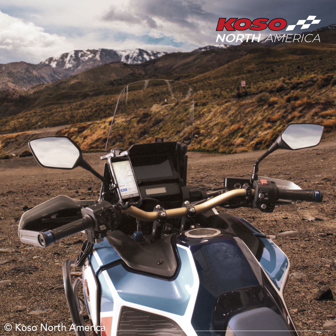 Koso Armor supporto telefono moto con ricarica wireless