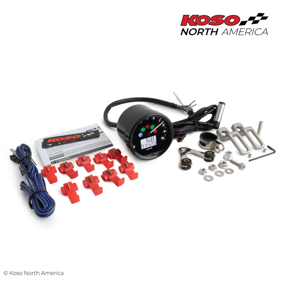 Koso TNT-02 contachilometri multifunzione 64 mm