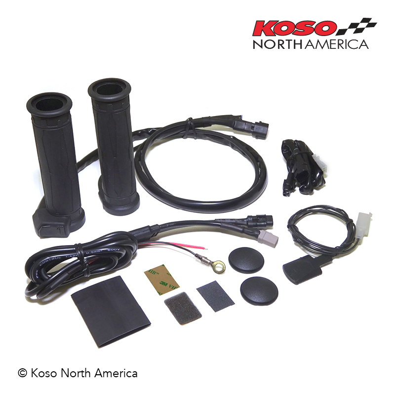 Koso Apollo manopole riscaldate motoslitta ATV 5 livelli