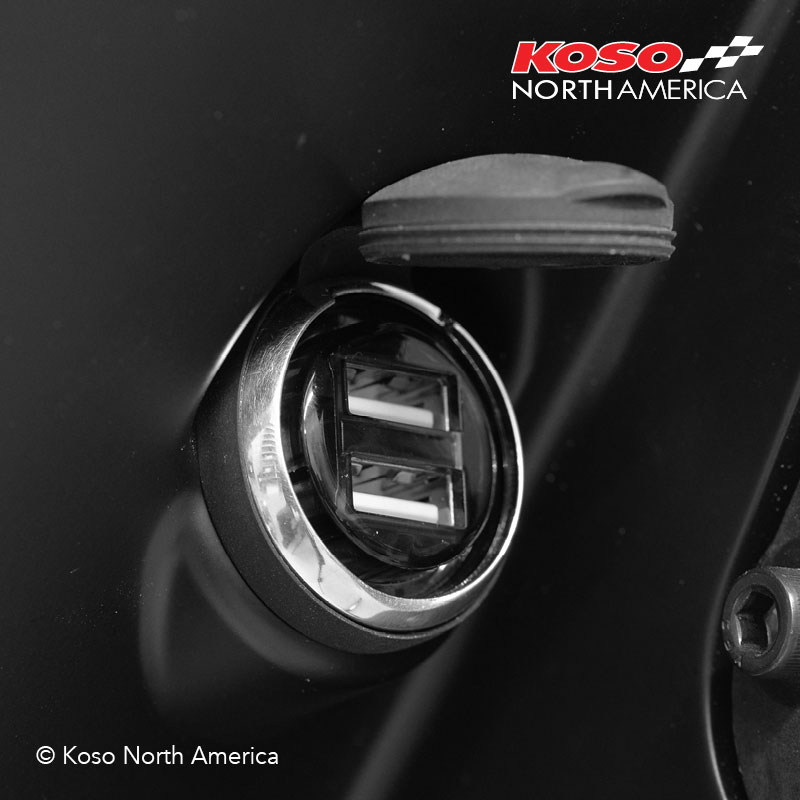 Koso Dual USB adattatore USB Harley-Davidson 12V