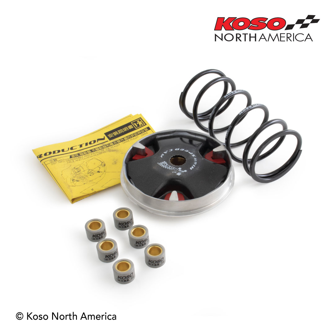 Koso Jog 50cc kit frizione ad alte prestazioni con puleggia