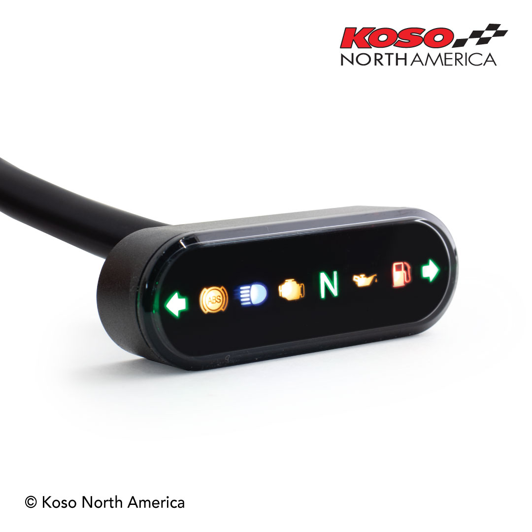 Koso Indicator Light Display spie moto universale