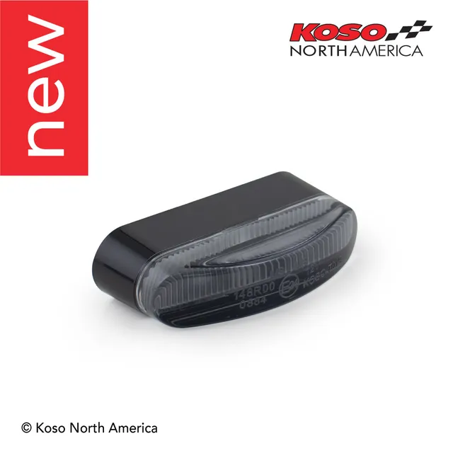 Koso GT-05 fanale posteriore LED lente fumé