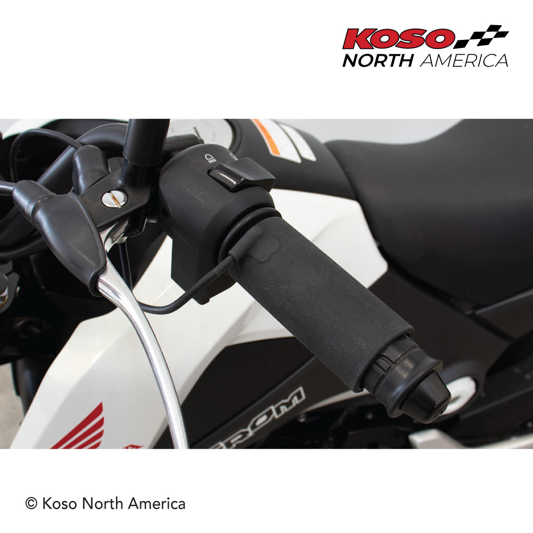 Koso X-Claws manopole riscaldate clip-on USB 5V