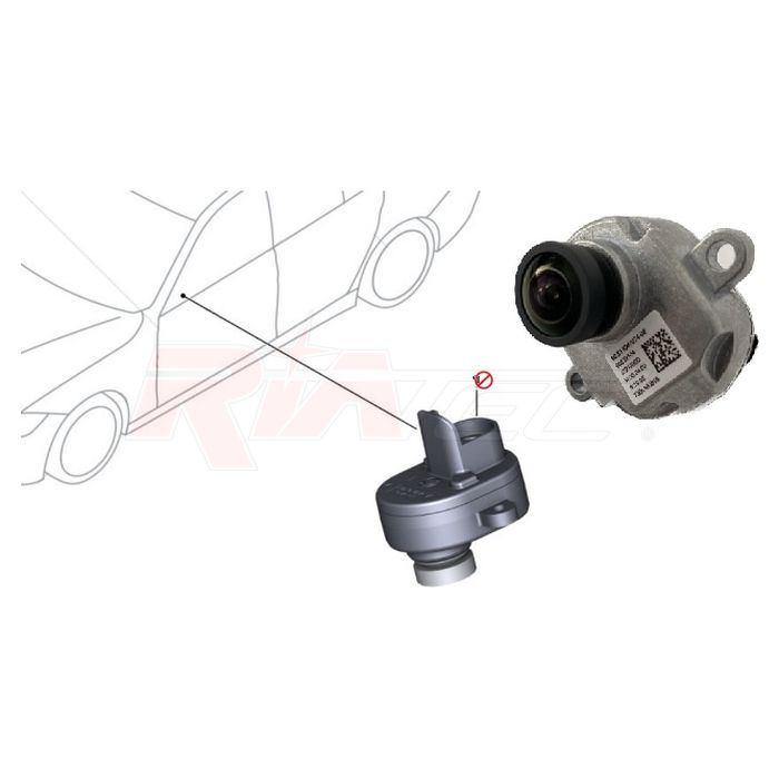 RIATEC MOD8868 videocamera parcheggio