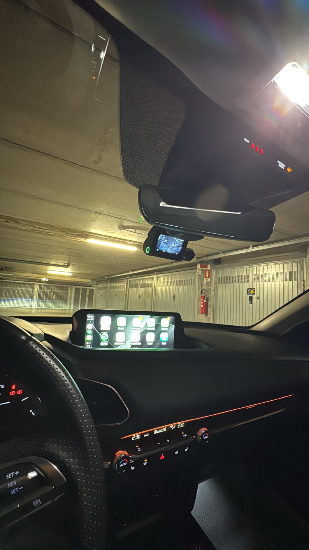 70mai T800 dash cam auto 3 canali 4K 128GB HDR
