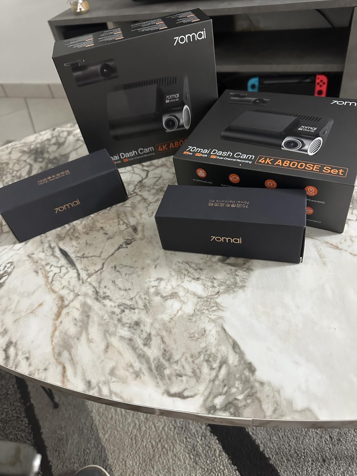 70mai UP03 kit cablaggio dash cam USB-C 3,3m 12V-30V