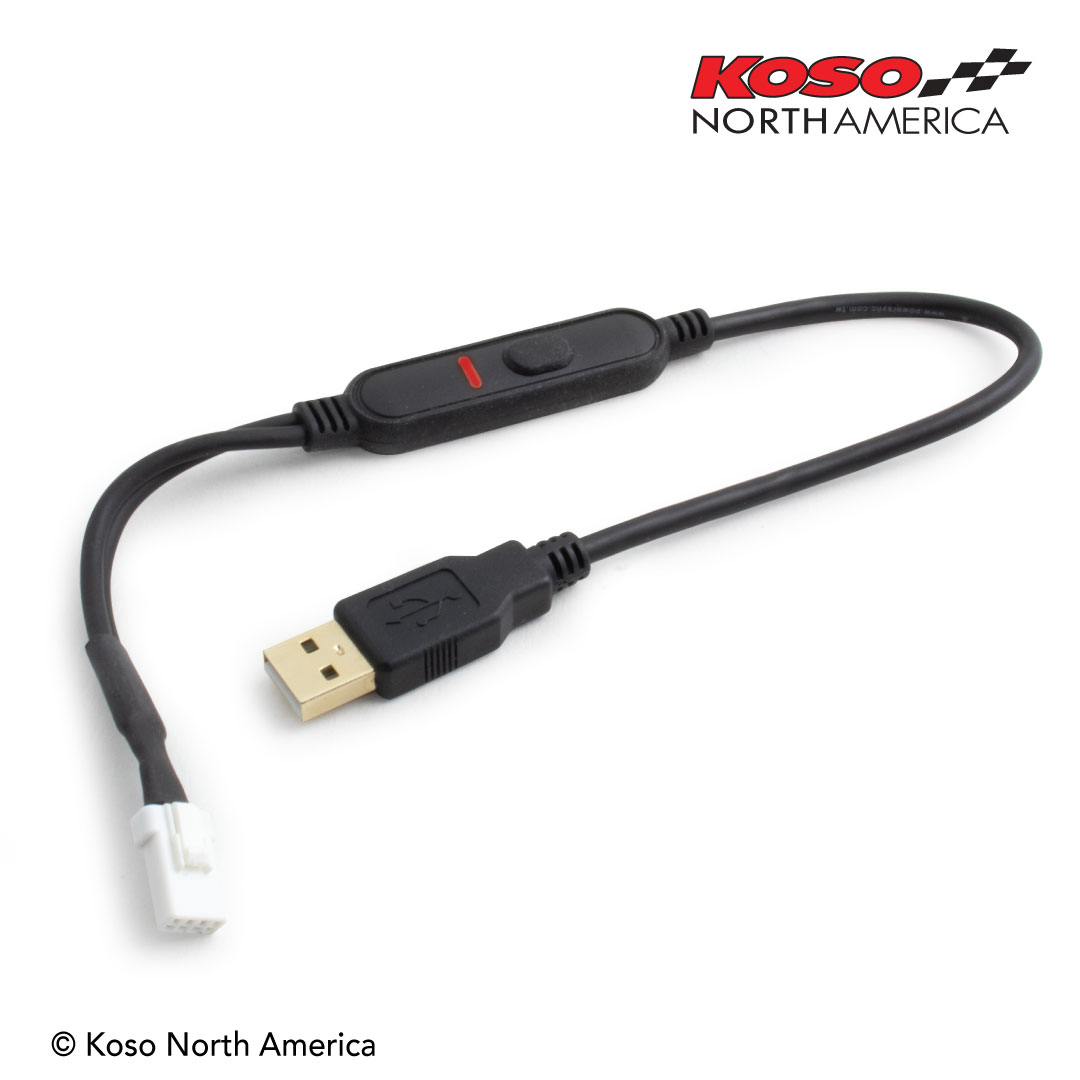Koso HB-01 manopole riscaldate bici USB