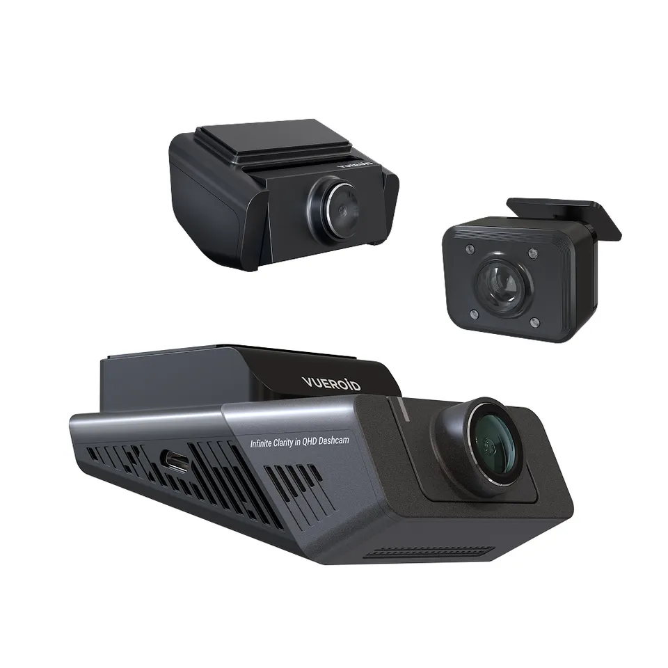 Vueroid S1 QHD Infinite 3CH dashcam 3 canali QHD