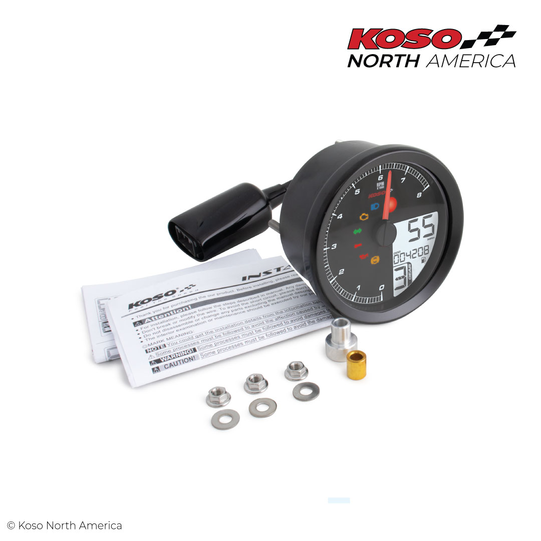 Koso TNT-B strumento multifunzione Yamaha Bolt nero