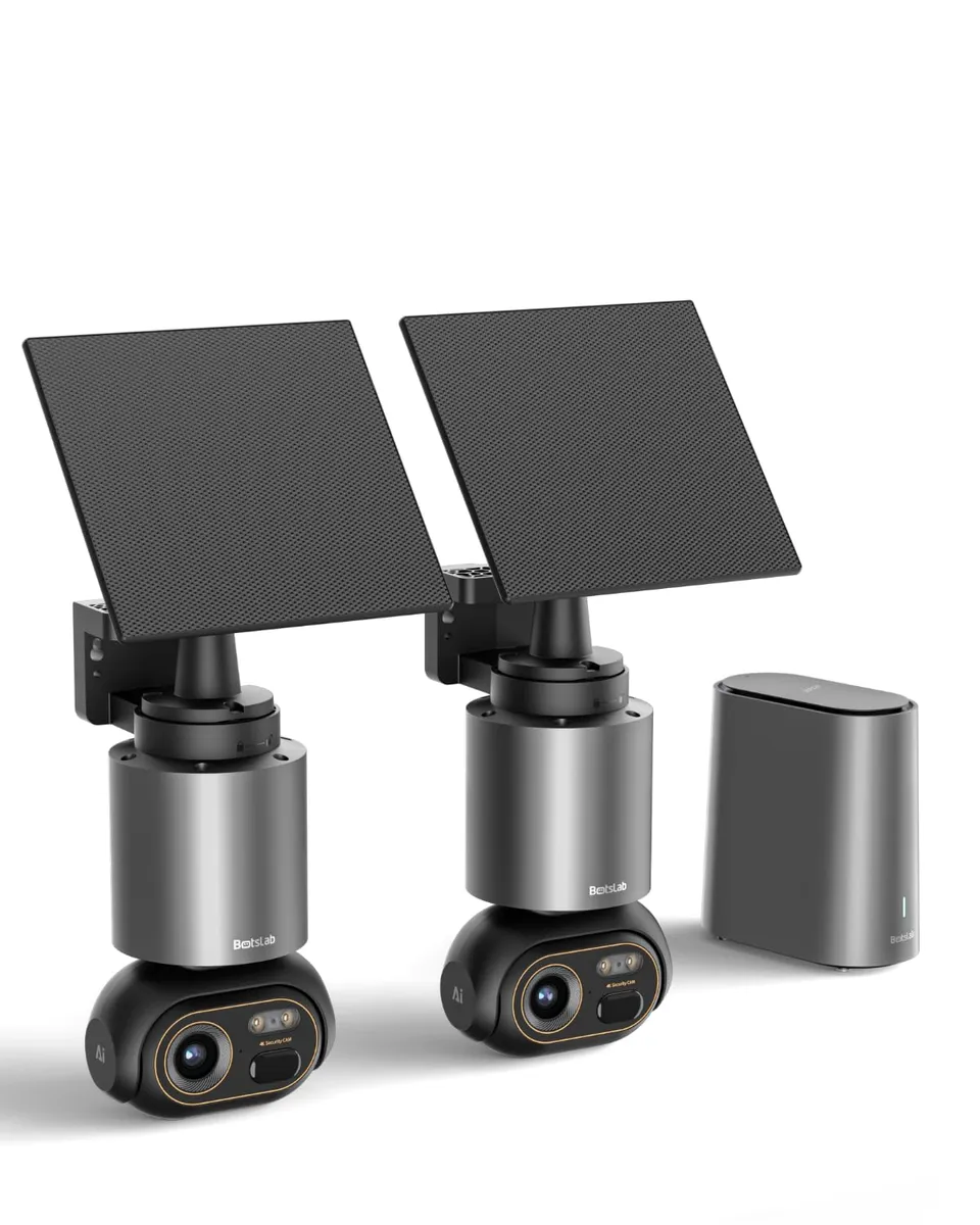 Botslab H200 telecamera esterno 4K kit 2 pezzi