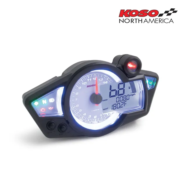Koso RX-1N GP Style contachilometri quadrante bianco